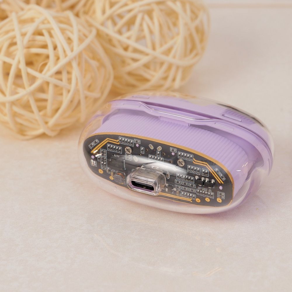 EOL HOCO wireless earphones bluetooth TWS EW54 purple