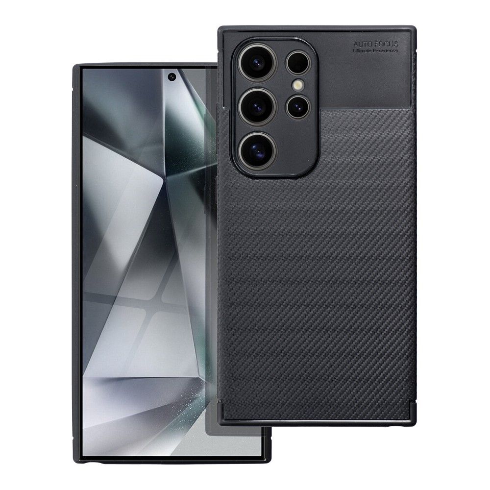 Case CARBON PREMIUM for SAMSUNG S24 Ultra black