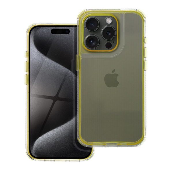MATRIX CLEAR Case for IPHONE 17 yellow