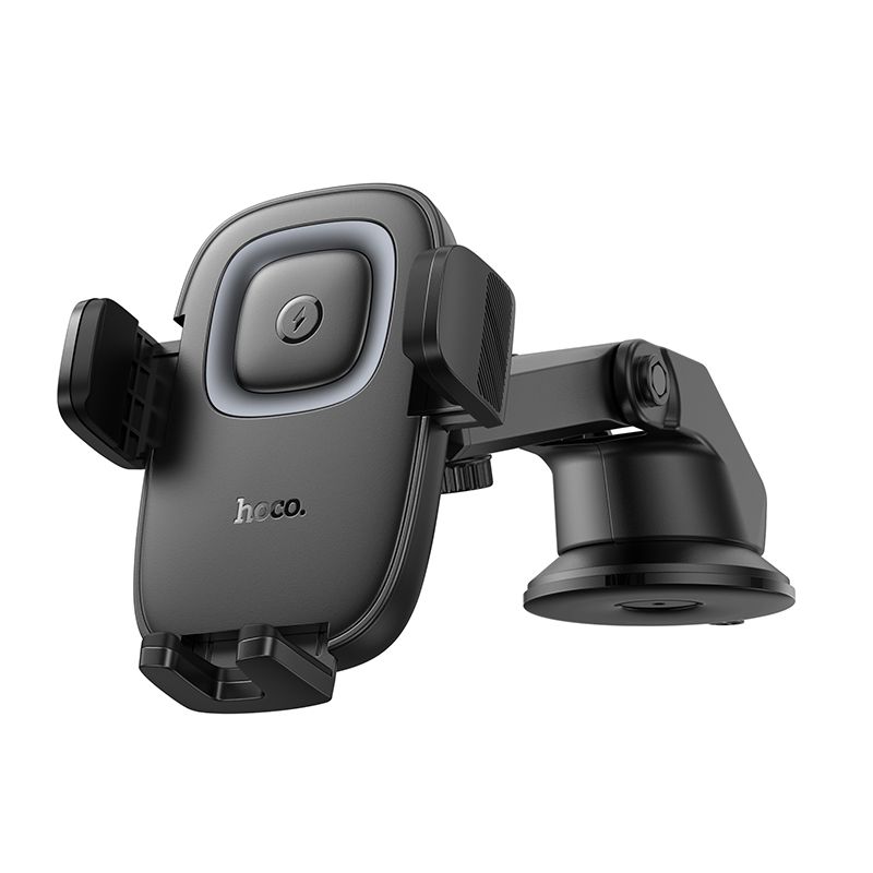 Car phone holder induction Hoco 15W center console HW32 black