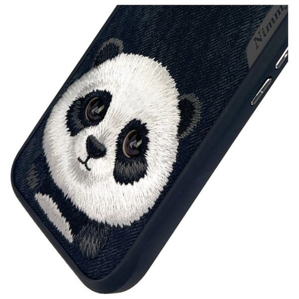 NIMMY case BIG EYED PET 2.0 Panda for IPHONE 16 black
