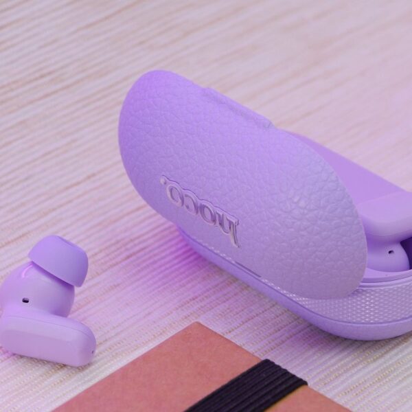 cc3d8bb7d2fb58a70b333532c83d93d5 HOCO wireless earphone bluetooth TWS EQ19 purple