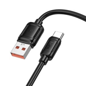 HOCO cable USB A to Type C 100W X115 1 m black
