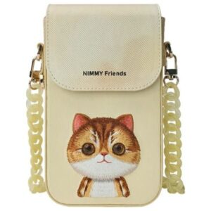 ce23b52fce1a9ceac76366fc358a8c96 NIMMY phone bag BIG EYED PET 2.0 Cat khaki