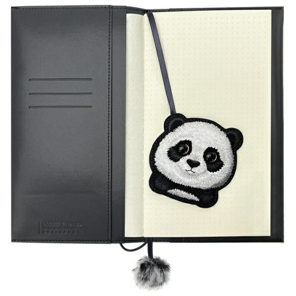 cf2ee29eac900793c009761c1d5f844b NIMMY set 2in1 notebook + pen BIG EYED PET 2.0 Panda black