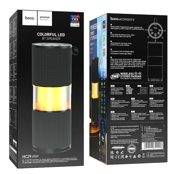 HOCO speaker bluetooth HC29 black