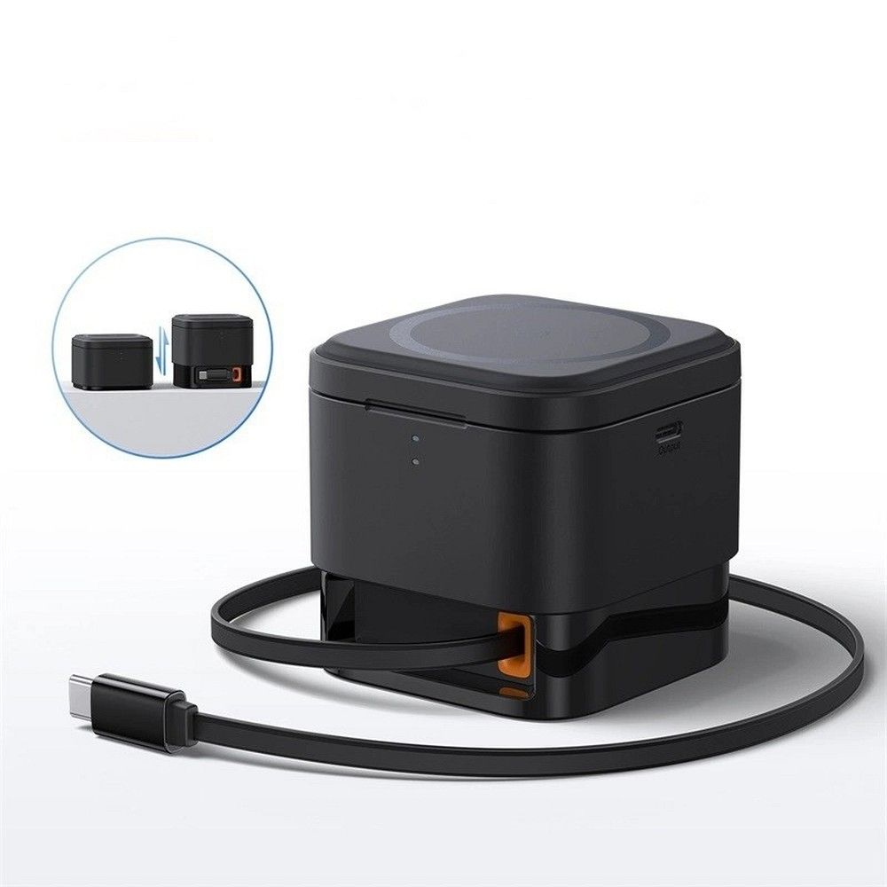 BASEUS wireless charger 2in1 compatible with MagSafe 3A 20W BS-W531 black