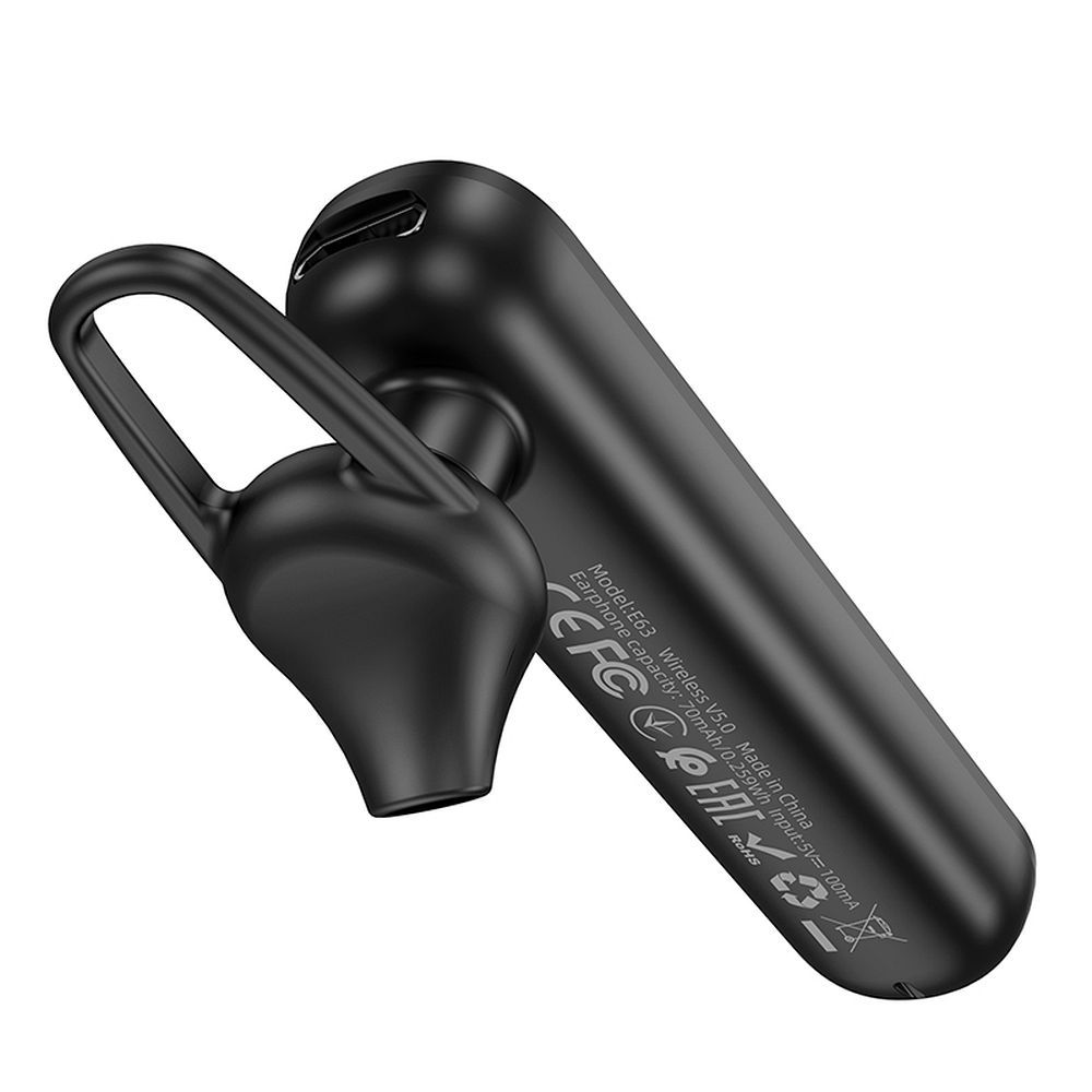 HOCO wireless headset bluetooth E63 black