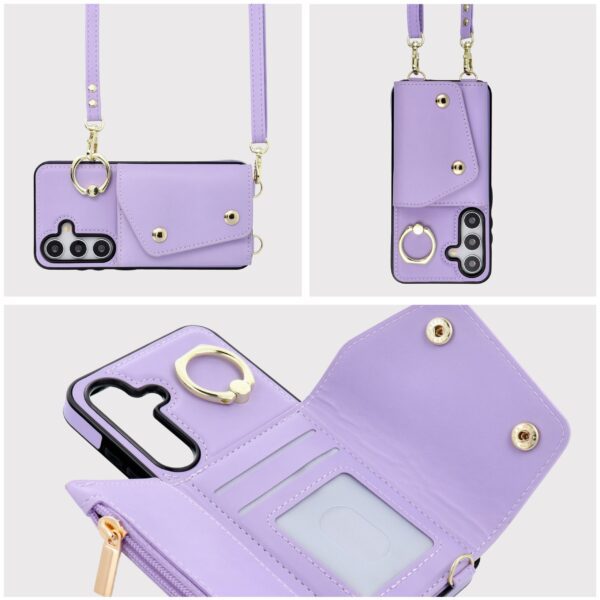d27c3b2a20791ef46c7c6e4ec68030d3 Wallet Case WONDER for SAMSUNG S25 ULTRA lilac
