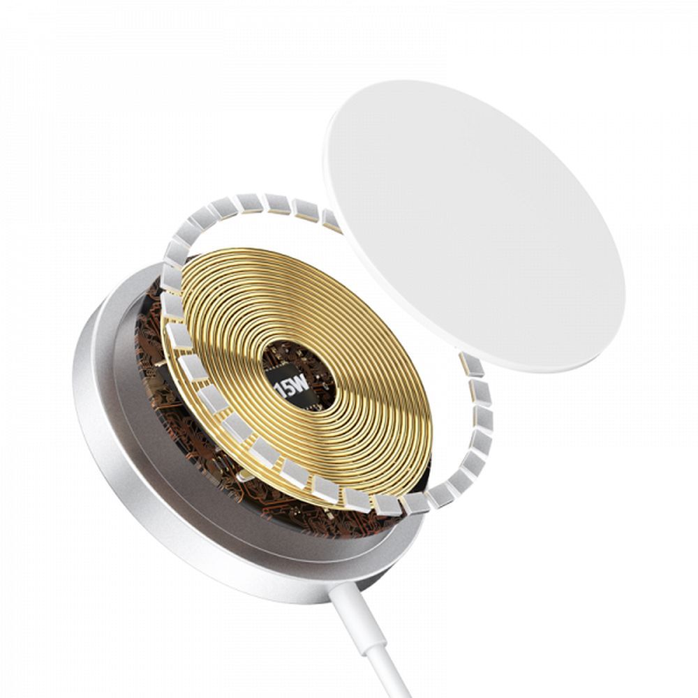WiWU - Wireless Charger Compatible with MagSafe Wi-W009 15W