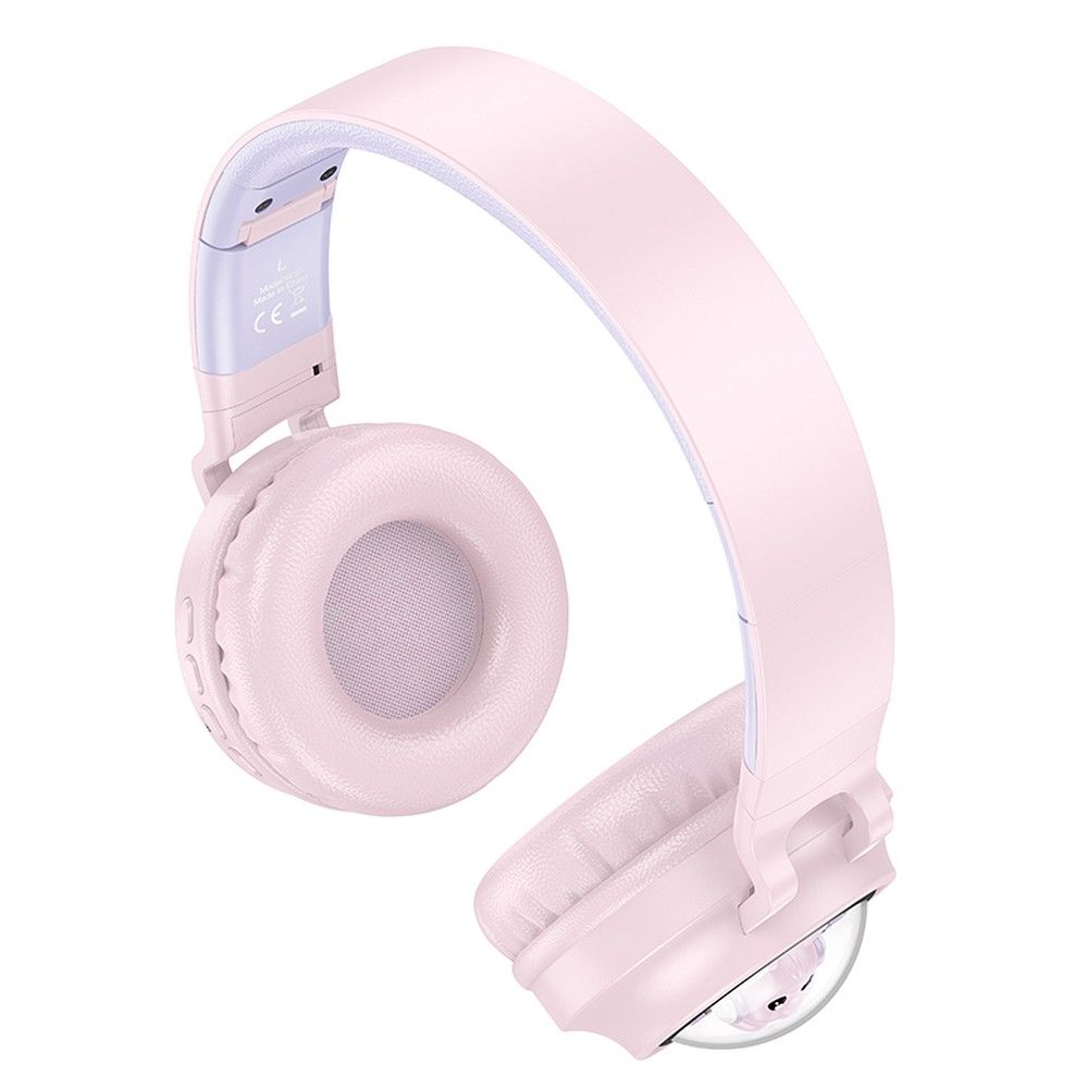 HOCO wireless headphones bluetooth W50 pink