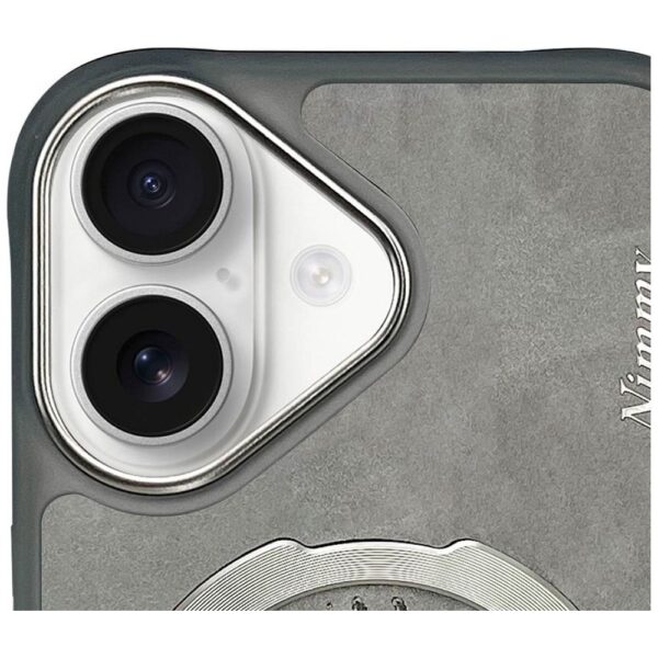 NIMMY case DRAGON compatible with MagSafe for IPHONE 16 gray