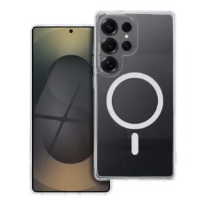 d4b0f8fb635f96cb94f1f6ded44eb436 Drop Glue Colorful Ring Mag Cover compatible with MagSafe for SAMSUNG S25 ULTRA white