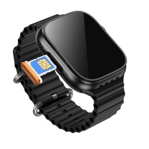 Smartwatch 1,96" TFT 4G Hoco with call function DYD01 black
