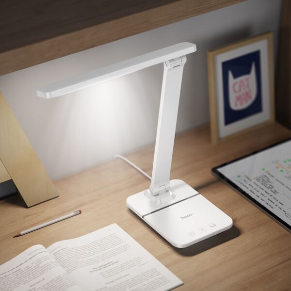 HOCO foldable table lamp LED HX11 white