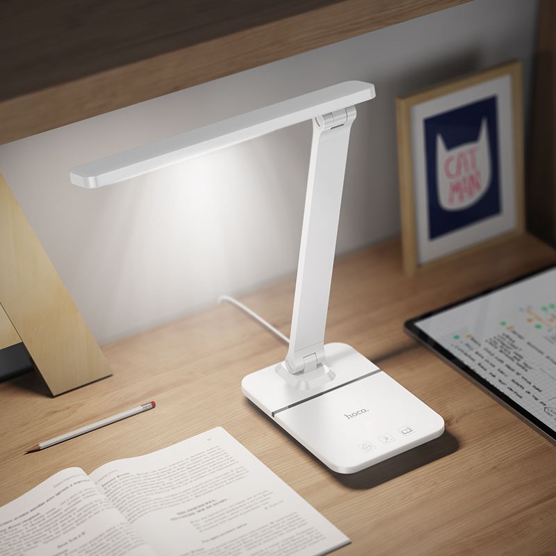 HOCO foldable table lamp LED HX11 white