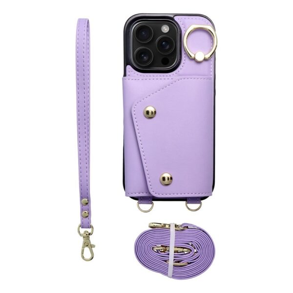 d65c50ae2651282b8b7495aae66d84e8 Wallet Case WONDER for IPHONE 15 lilac