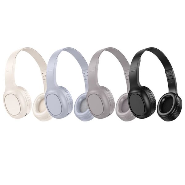 d66743e56ee67fede473481cdbdb26d1 HOCO wireless headphones bluetooth W46 milky white