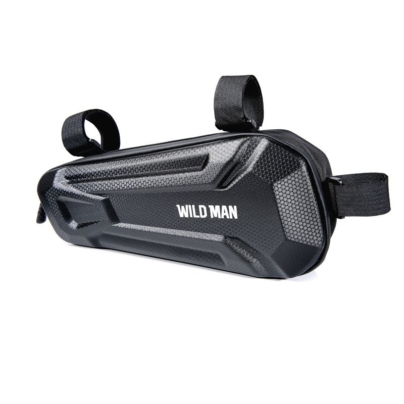 WILDMAN traveling bag under the bike frame with zipper 1,8L XT9 black