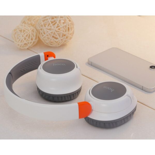 HOCO wireless bluetooth headphones W43 white
