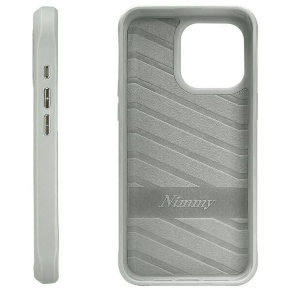 NIMMY case GLASSES COOL DOG for IPHONE 15 Pro gray
