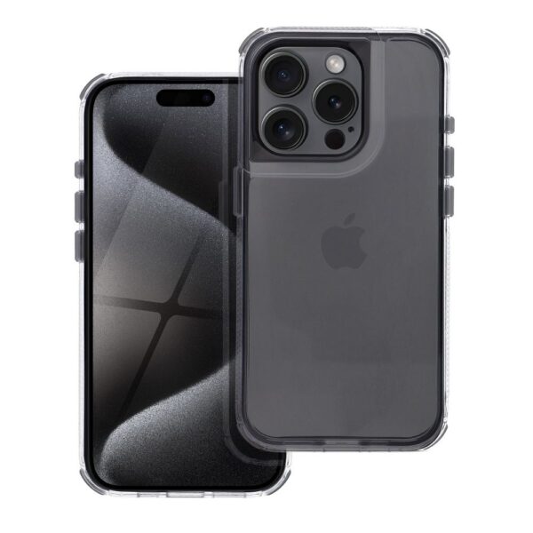 MATRIX CLEAR Case for IPHONE 17 Pro Max black