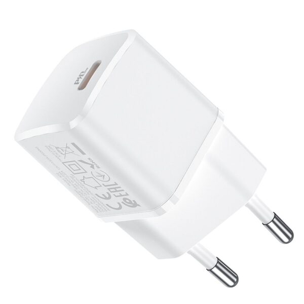 HOCO travel charger Type C PD 20W N10 white