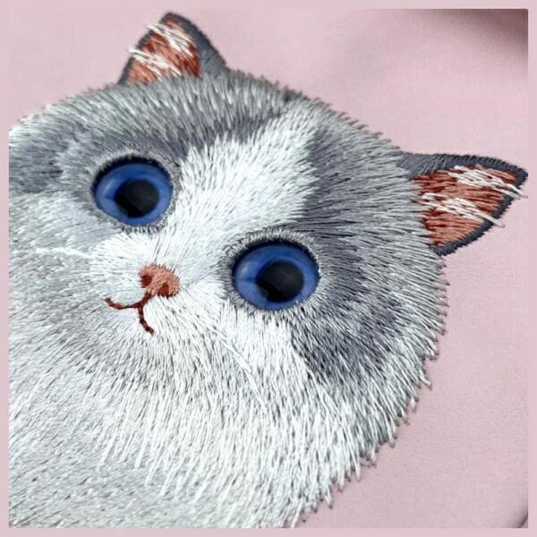 NIMMY phone bag BIG EYED PET 2.0 Cat pink