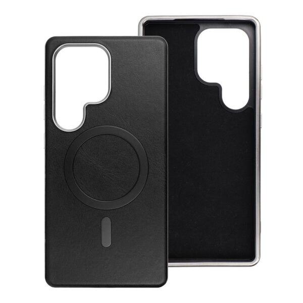 d86d105a45dd80bfb465989df99bc012 GENTLEMAN MAG COVER Case compatible with MagSafe for SAMSUNG A17 black