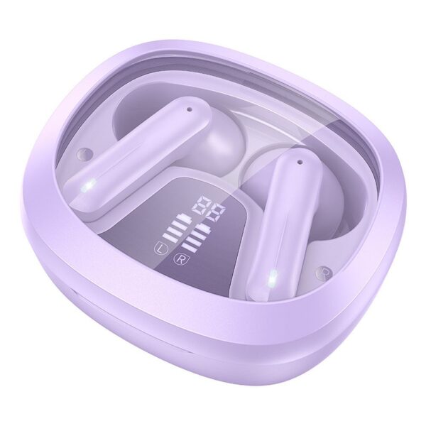 HOCO wireless bluetooth earphones TWS EQ6 purple