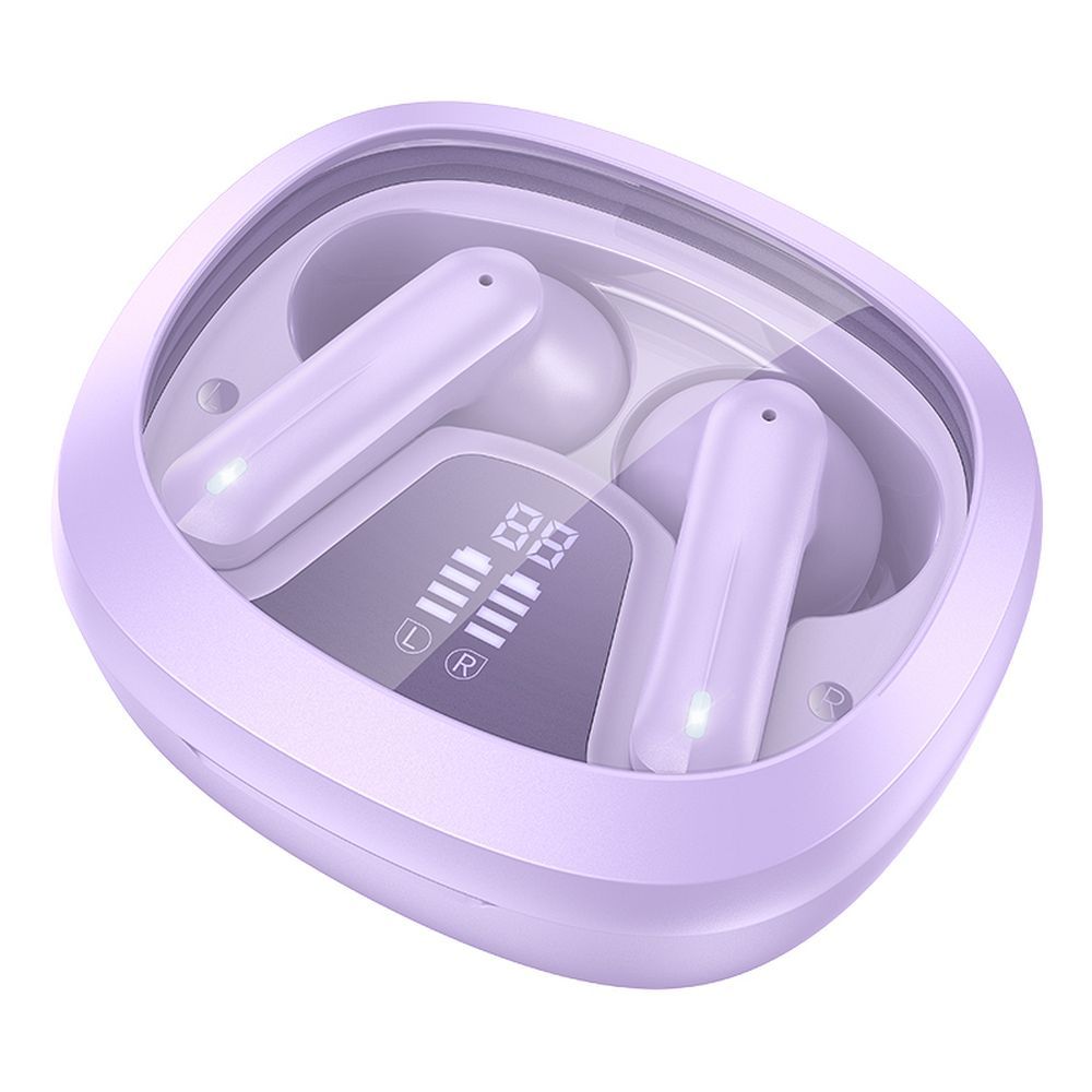 HOCO wireless bluetooth earphones TWS EQ6 purple