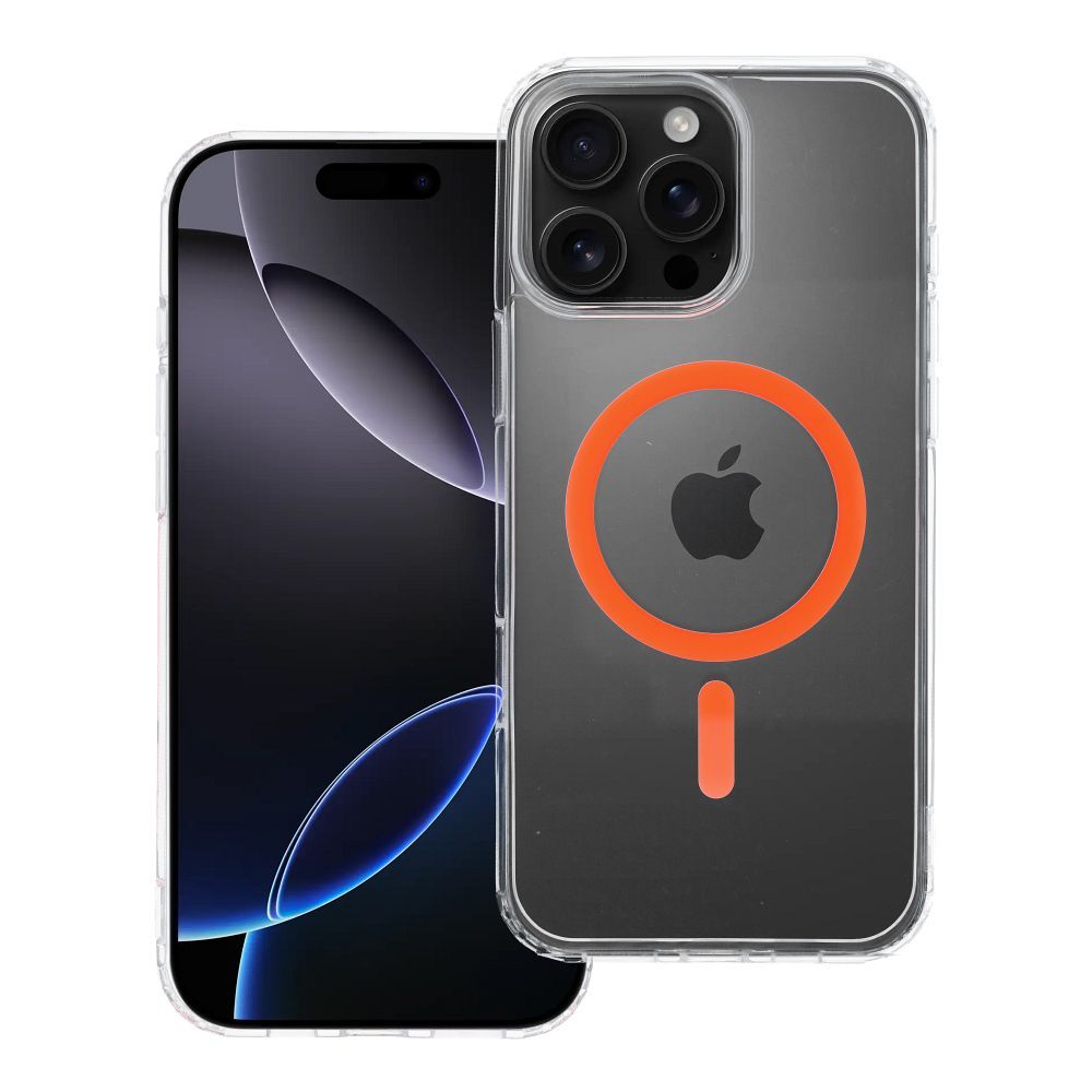 d8941379274a756548fef69ae8bb3c4f Drop Glue Colorful Ring Mag Cover compatible with MagSafe for IPHONE 16 PRO MAX orange