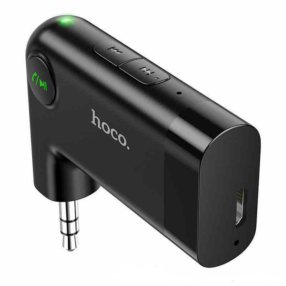 HOCO wireless car receiver AUX E53 black