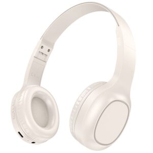 HOCO wireless headphones bluetooth W46 milky white