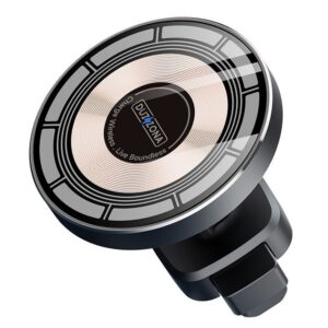 DUZZONA car holder with wireless charging for air vet compatible with MagSafe 15W V2 black