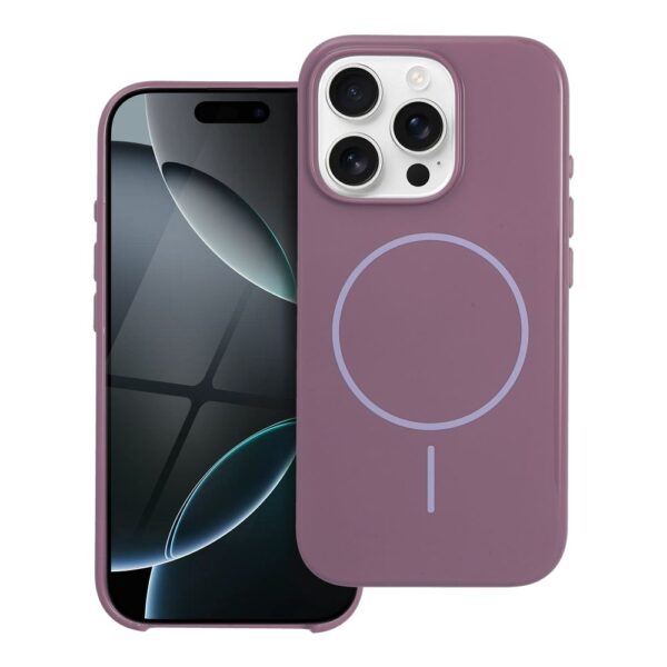 Glossy Mag Cover compatible with MagSafe for IPHONE 17 purple