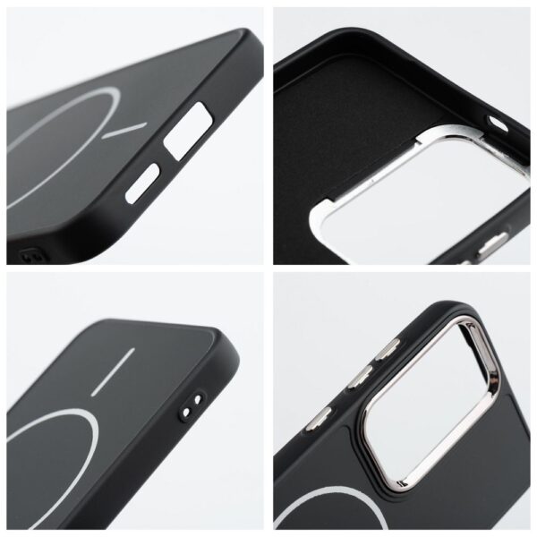 FRAME MAG COVER Case compatible with MagSafe for SAMSUNG S25 PLUS black