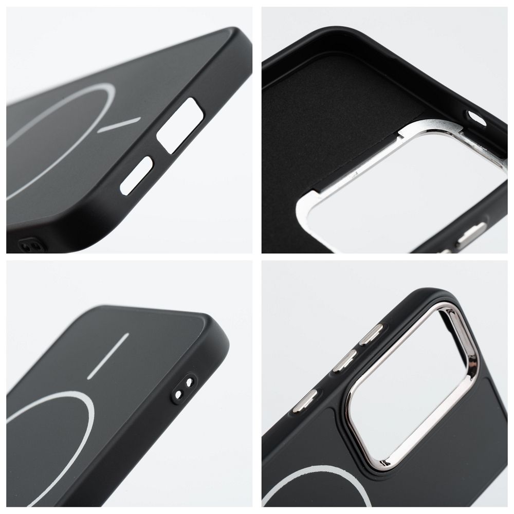 FRAME MAG COVER Case compatible with MagSafe for SAMSUNG S25 PLUS black