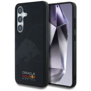 RED BULL futerał do SAMSUNG S25 RBHMS25S24PUBUFV (Magnetic Meshed PU W/ Debossed Bull) navy