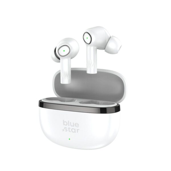 Wireless earbuds Blue Star AC20C TWS ENC white