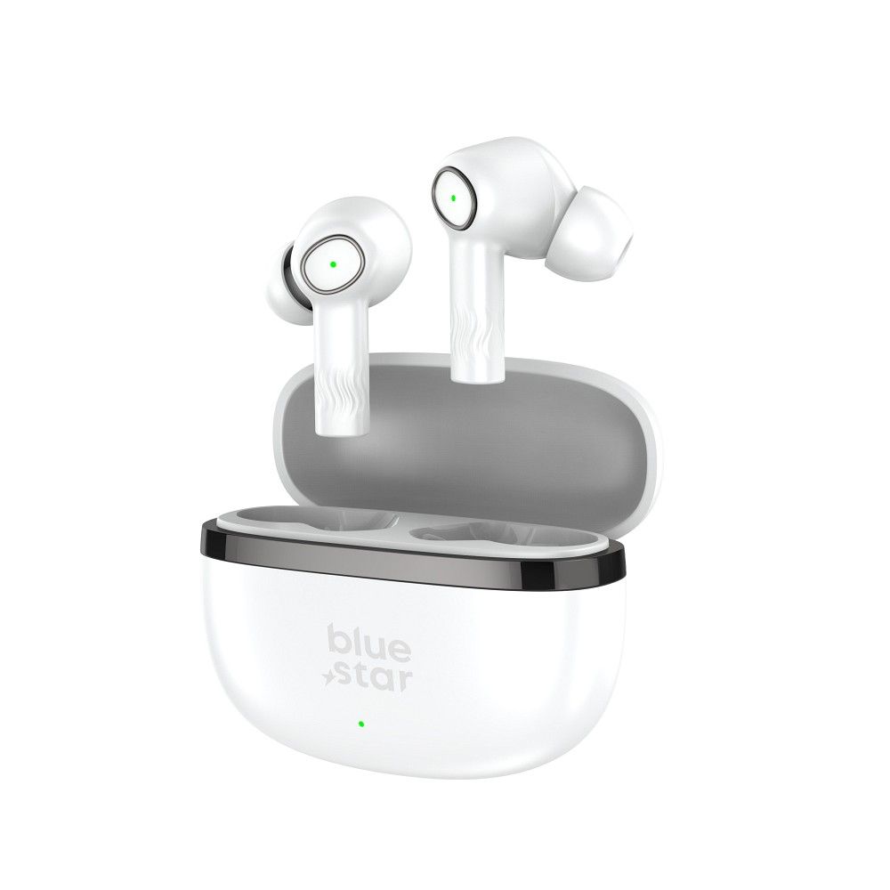 Wireless earbuds Blue Star AC20C TWS ENC white
