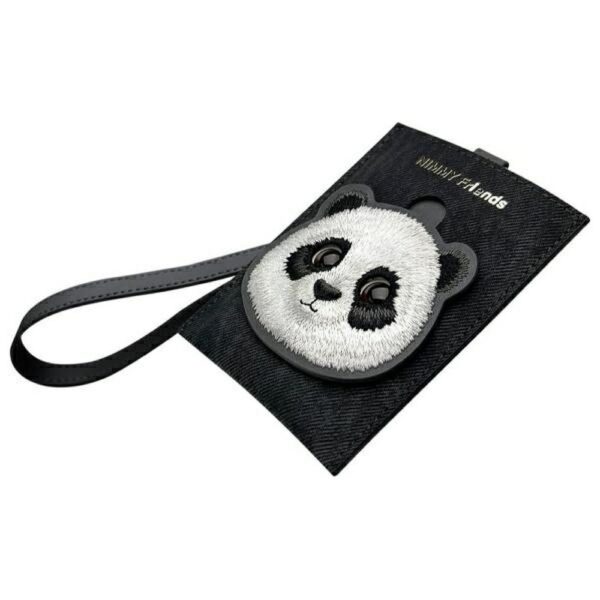 dae6f556442daa2d92d5fbb901ab11aa NIMMY card wallet BIG EYED PET 2.0 Panda black