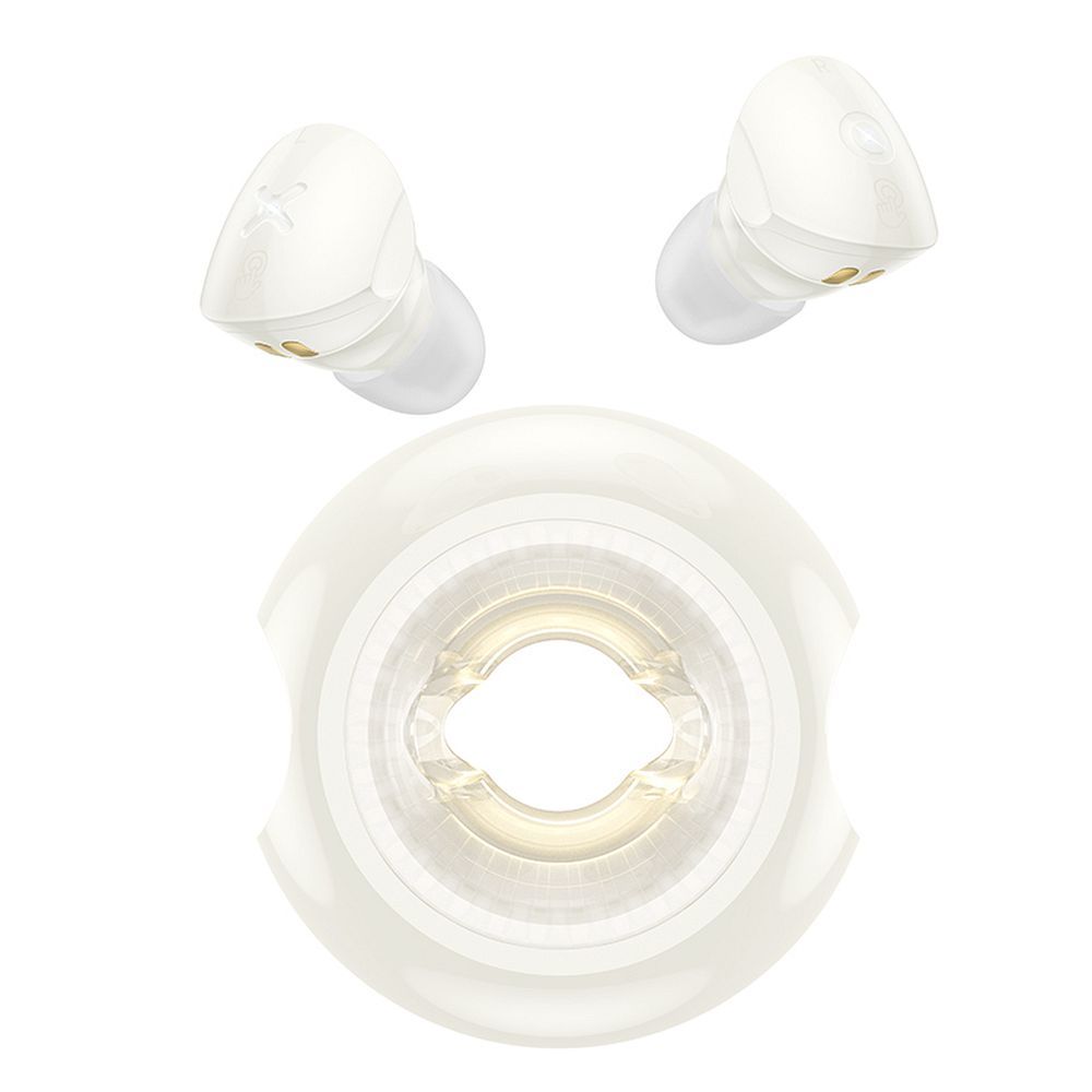HOCO wireless earphones bluetooth TWS EW71 milky white