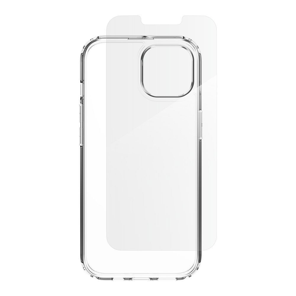 ZAGG set cse + tempered glass IF DEFENCE BUNDLE for IPHONE 13 / 14 / 15 / 16e clear