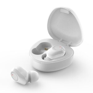 Wireless earphones bluetooth TWS + docking station M9 white