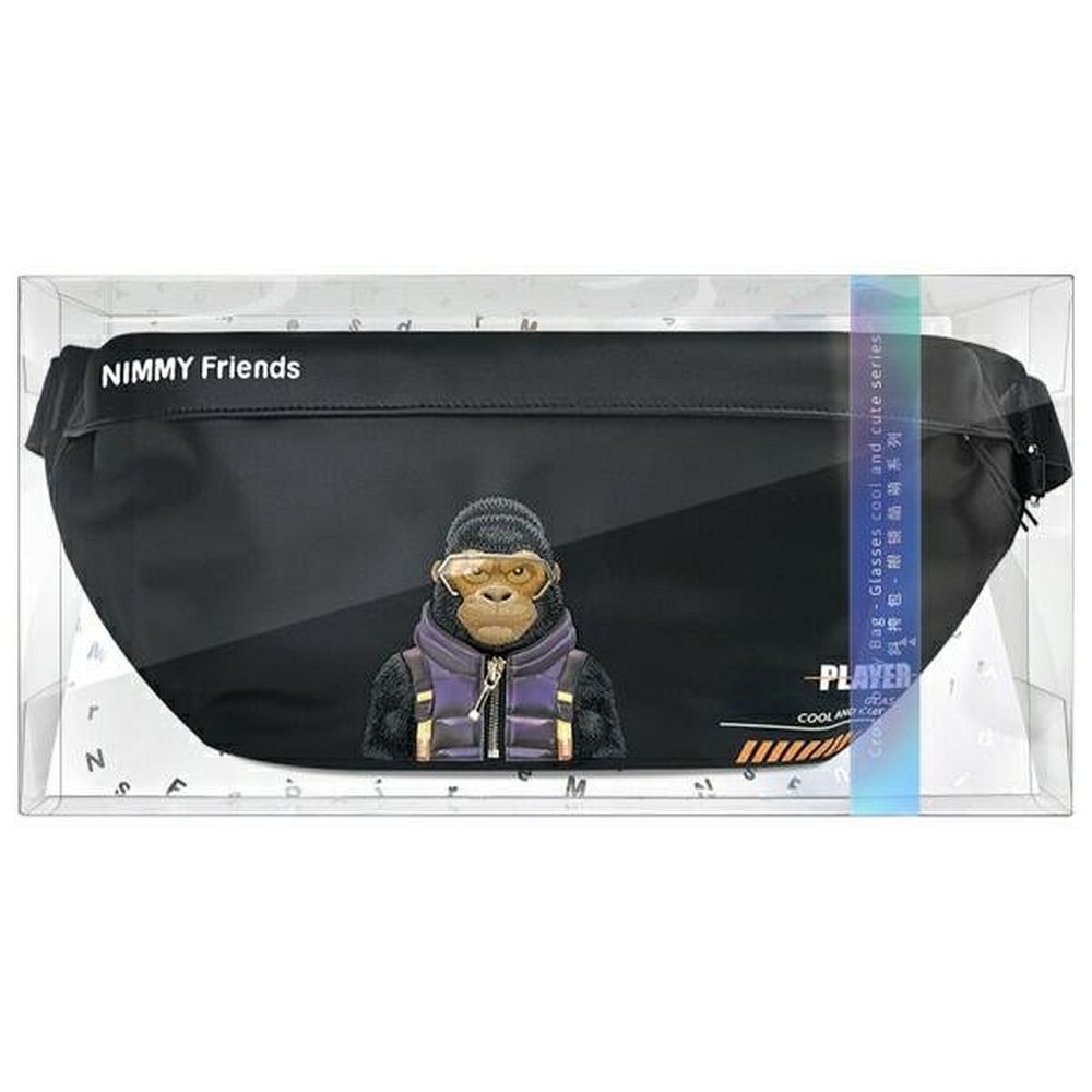 NIMMY crossbody COOL&CUTE 2.0 Gorilla black