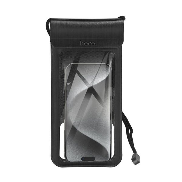 Waterproof case for mobile phone Hoco IP68 240 x 120 x 15 mm HX53 black