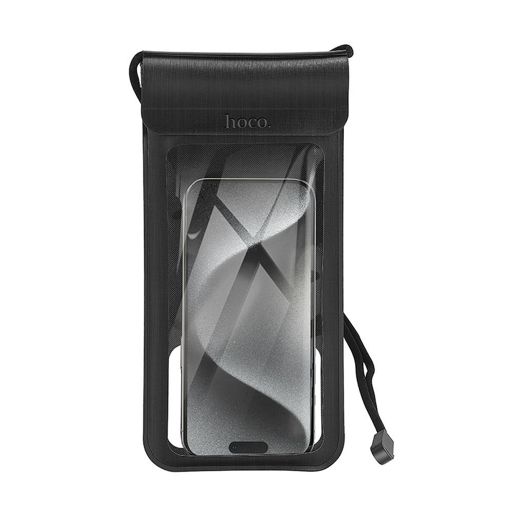Waterproof case for mobile phone Hoco IP68 240 x 120 x 15 mm HX53 black