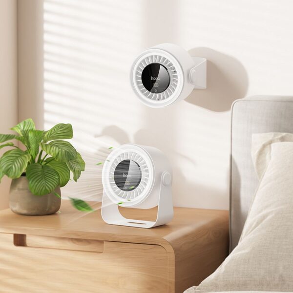 HOCO desktop fan HX66 white