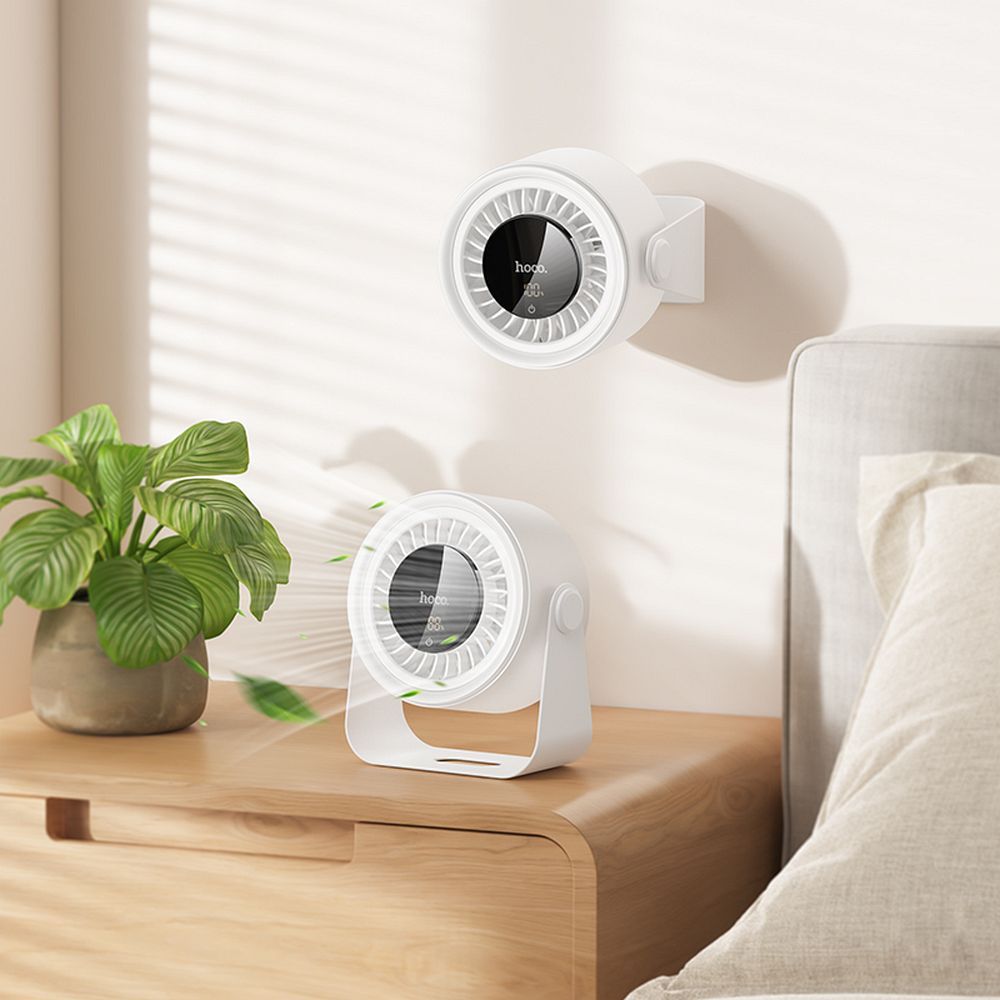 HOCO desktop fan HX66 white